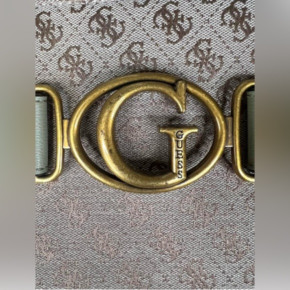 Guess Aviana Tote in Latte/Celadon - Picture 3 of 8